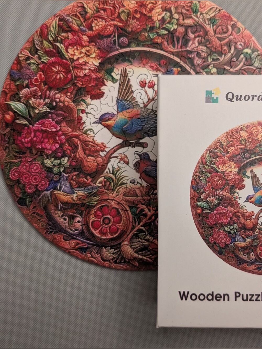 Quordle 160 Piece Wooden Puzzle